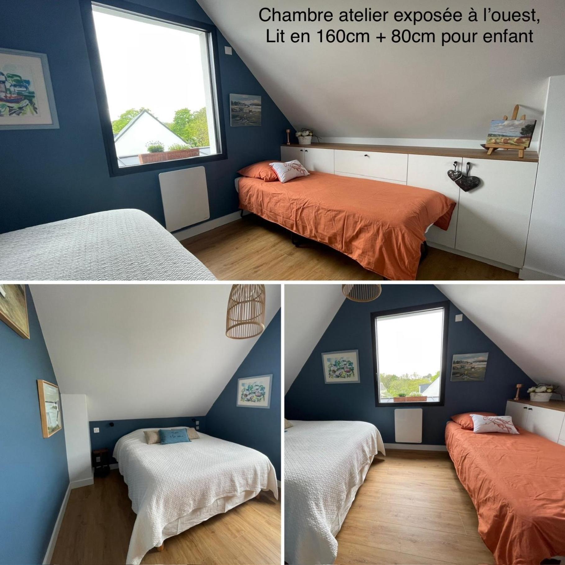 Ty Glazu Doelan Espace 60M2, Port& Criques A Pied, 2 Chambres Privees Au 1Er Etage, Sdb, Wc Separe Clohars-Carnoet Exterior photo