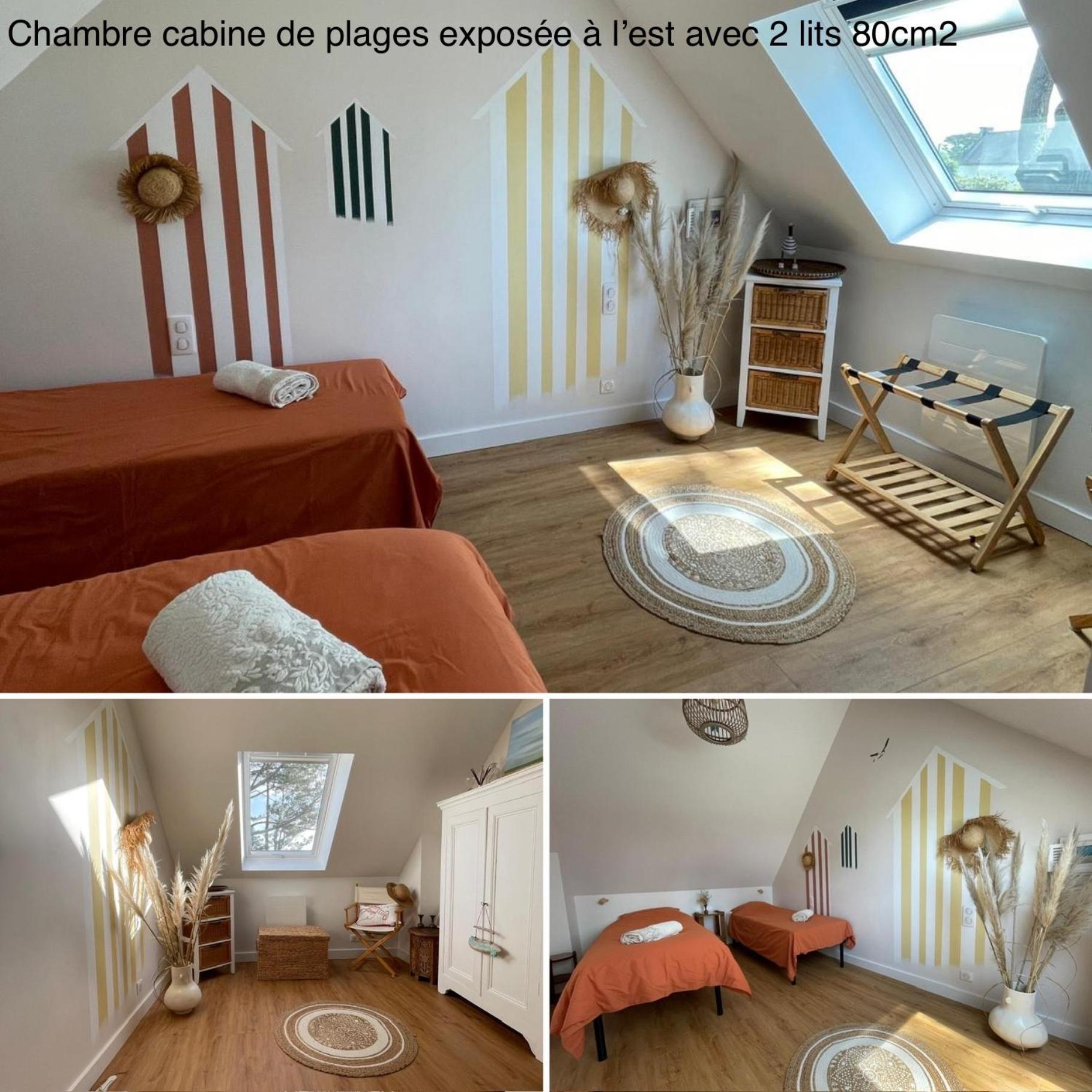 Ty Glazu Doelan Espace 60M2, Port& Criques A Pied, 2 Chambres Privees Au 1Er Etage, Sdb, Wc Separe Clohars-Carnoet Exterior photo